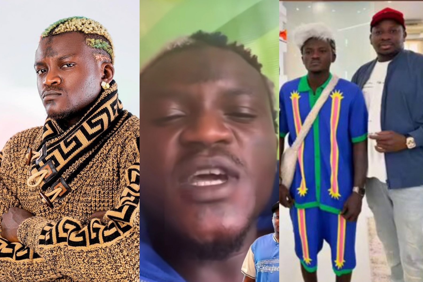 “You aren’t my helper; I am the one helping you” – Portable calls out his show promoter, Billyque for allegedly ripping him (Video)