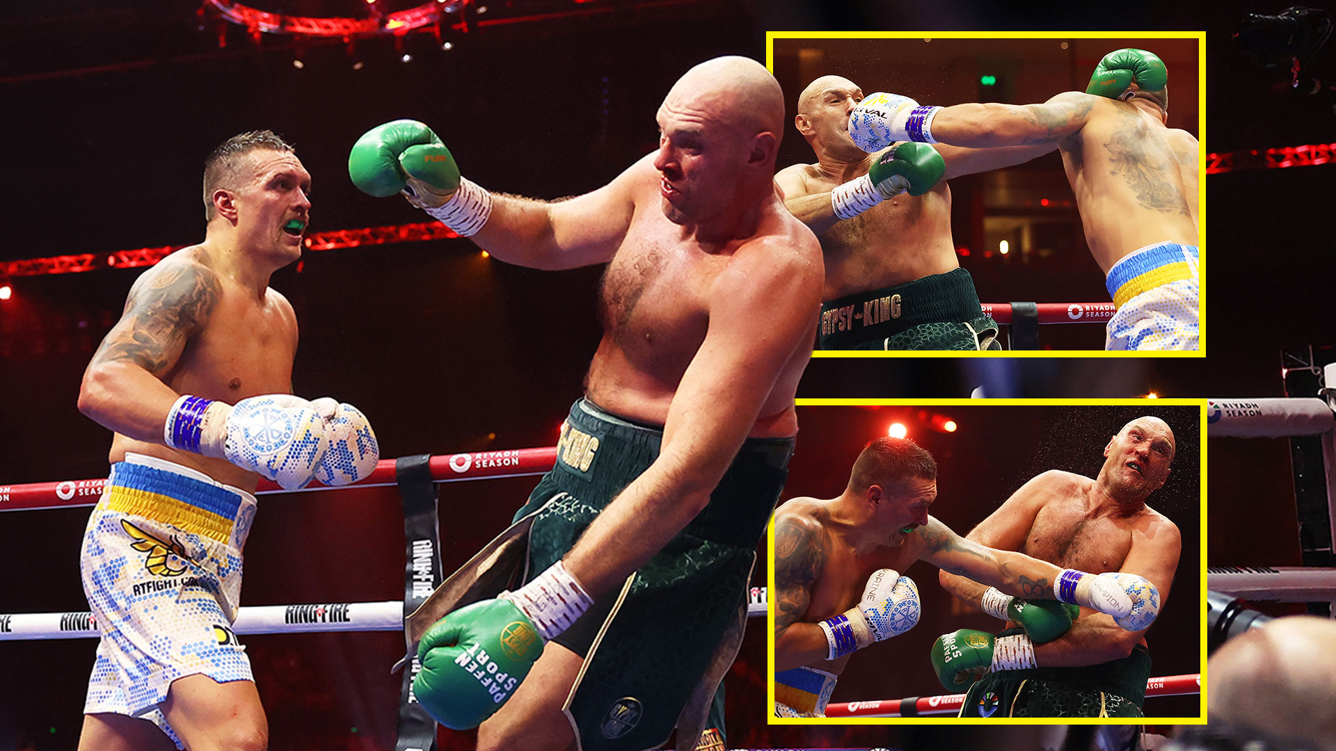 Oleksandr Usyk hands Tyson Fury his first loss en route to historic victory as he drops Gypsy King during split decision win to become undisputed champion