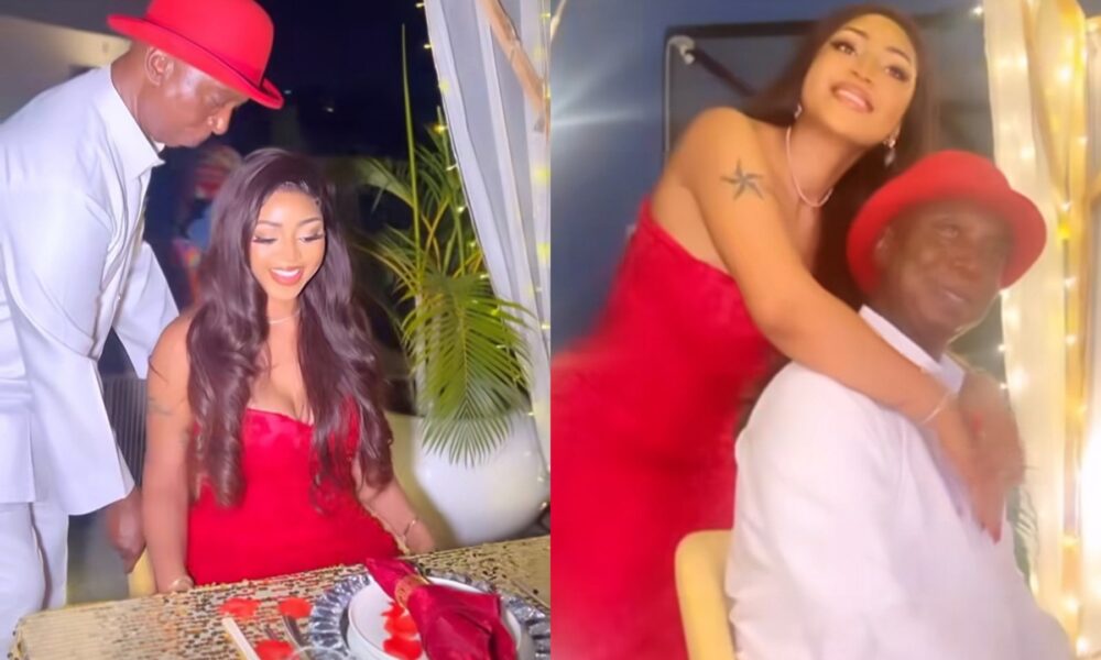 “He sure knows how to treat a woman” – Regina Daniels leaves many drooling over lovely video from her wedding anniversary dinner