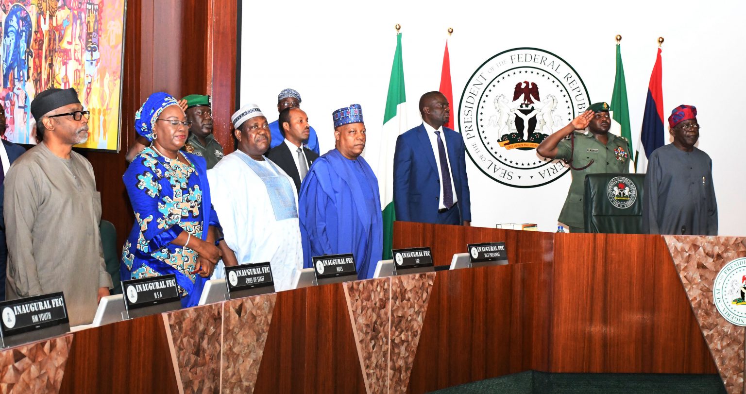 Tinubu, Shettima in attendance as FEC meeting enters Day 2