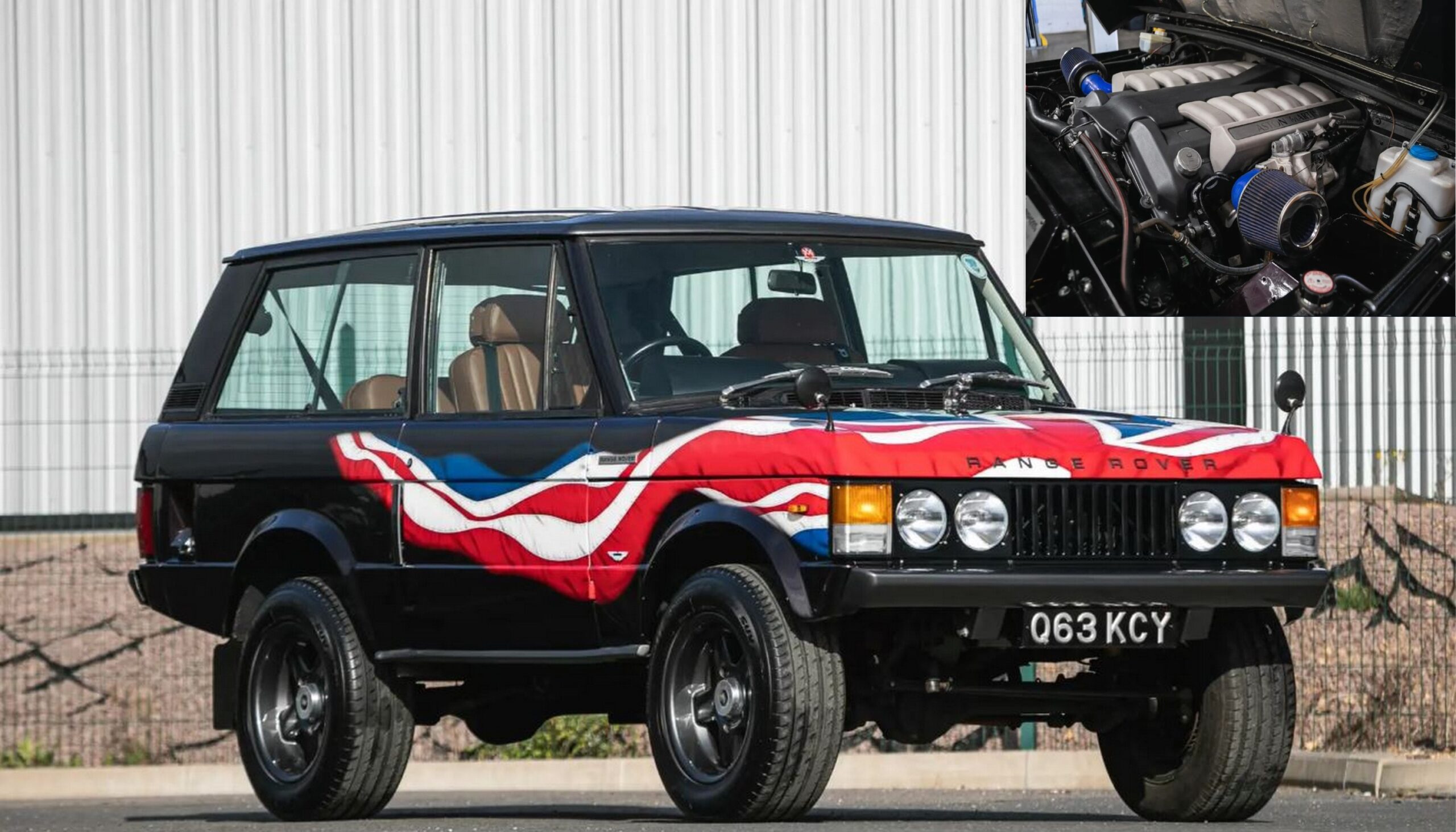 Aston Martin V12-Swapped ’71 Range Rover is The British Empire on Four Wheels