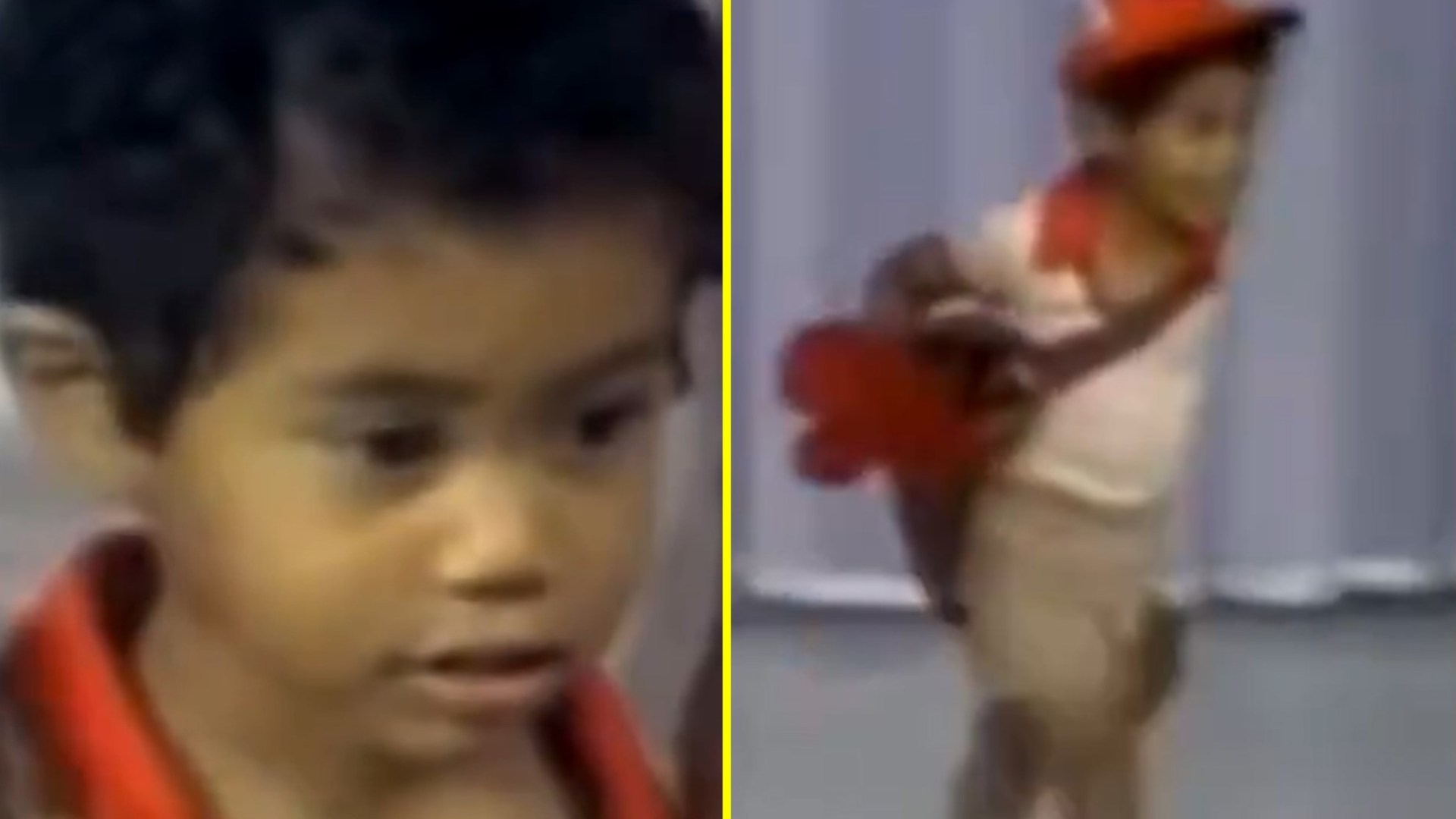 Rare throwback footage shows two-year-old golf prodigy Tiger Woods smacking shots during first ever TV appearance in 1978