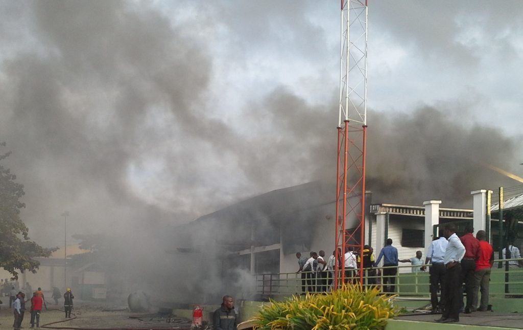 Christ Embassy Headquarters in Lagos Gutted By Fire 