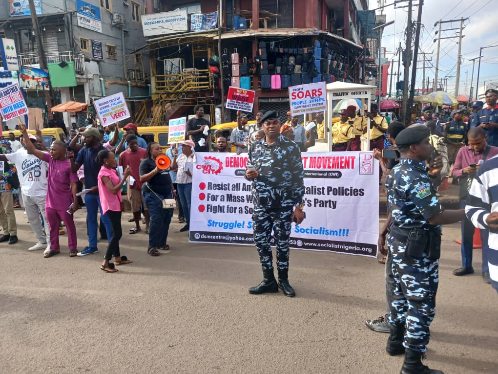 June 12: Tinubu Must Go, We Are Hungry – Nigerians Protest Hardship