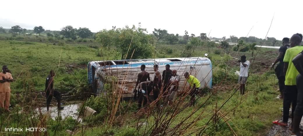 NPFL: Doma players, officials escape death as bus crashes