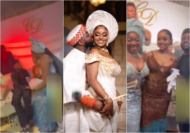 Papaya Ex Gifts Bundles of Money to Davido and Chioma On Wedding Day