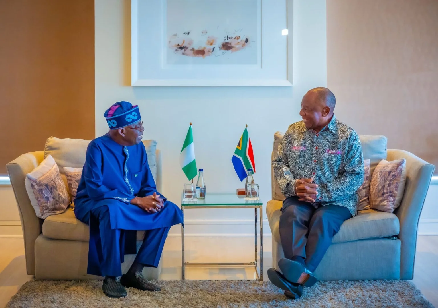 Ramaphosa visits Tinubu in Johannesburg, underscores need for stronger partnership between South Africa and Nigeria — National Accord Newspaper