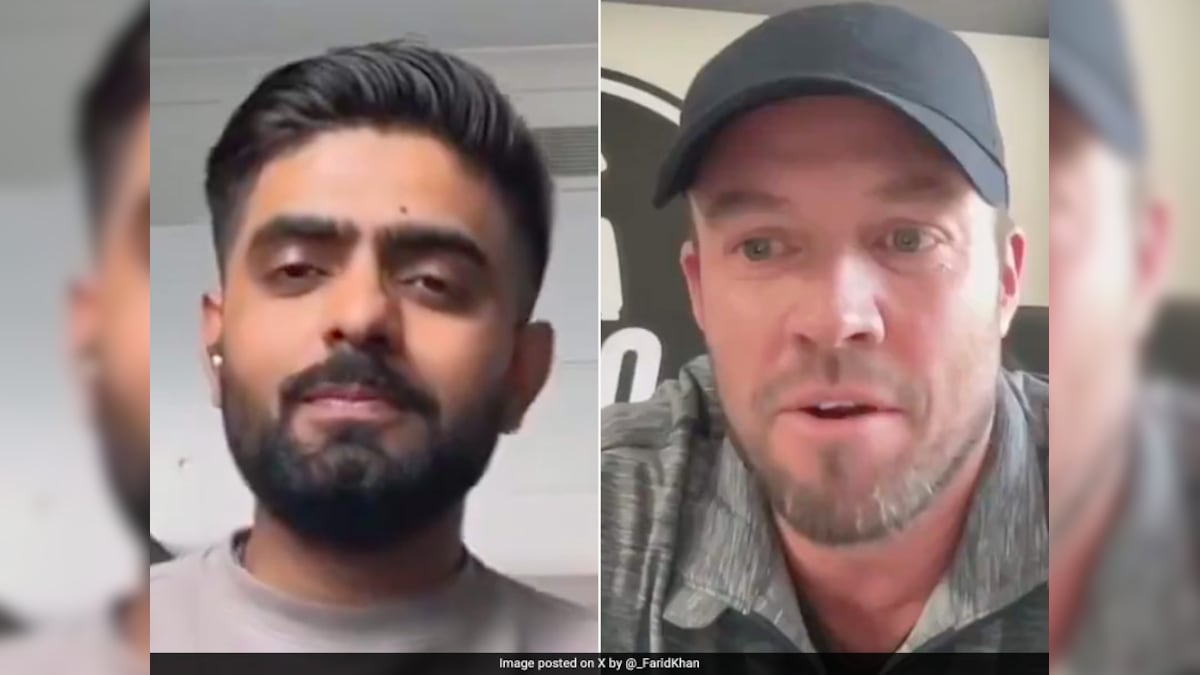 AB de Villiers Shuts Down Troll Making Fun Of Babar Azam’s English