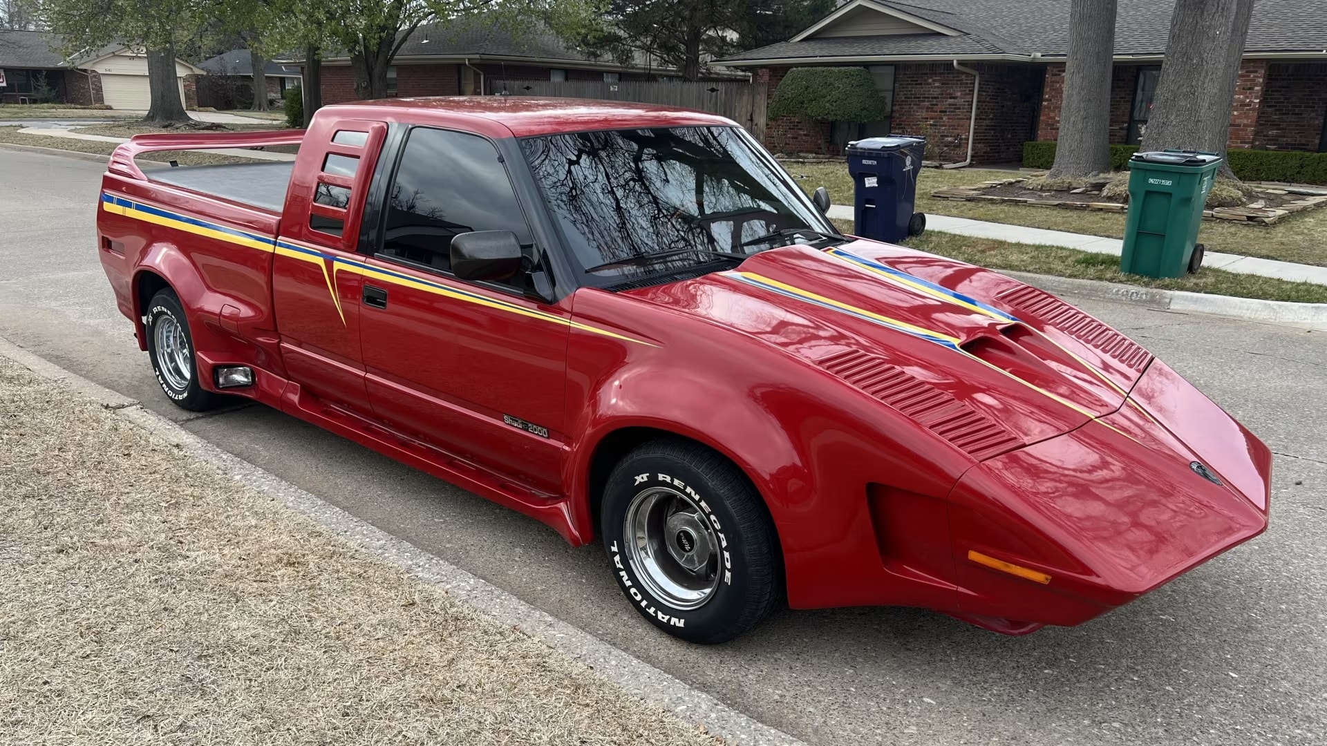 This 1990 Custom Chevrolet Pickup Truck Will Leave You Baffled Yet Intrigued