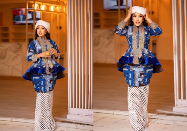 Tonto Dikeh Celebrates Father’s Day with Controversial Tribute to Herself