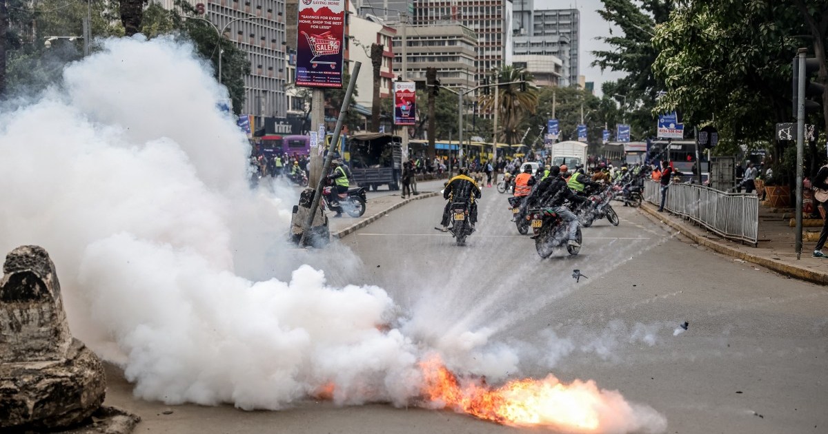 ‘Ruto Must Go!’: Kenyan Police Confront Anti-government Protesters