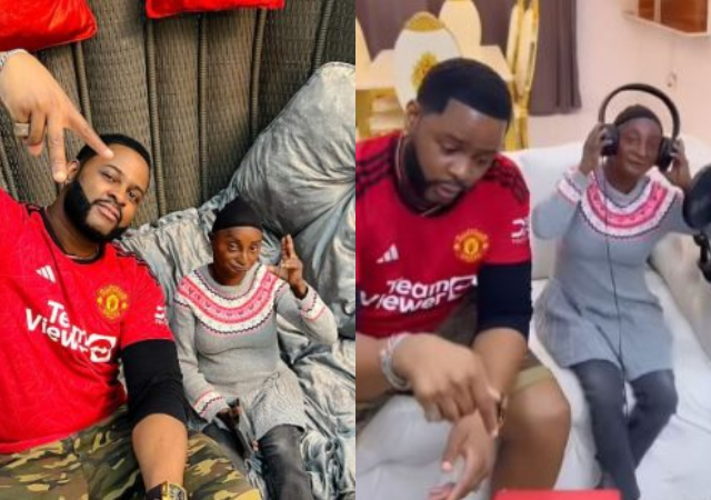 “Normally She Be Baddie” – Netizens Reacts As DJ Xclusive Features Aunty Ramota On New Song