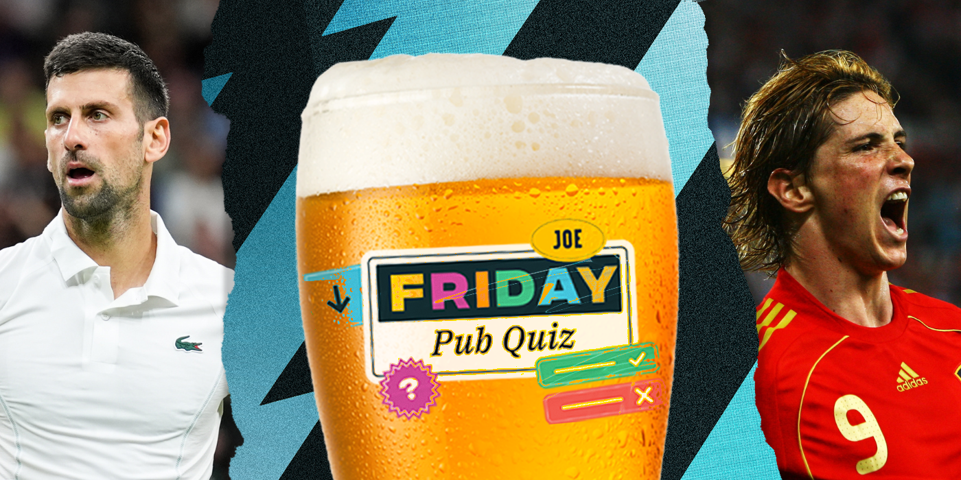 The SportsJOE Friday Pub Quiz: Week 79