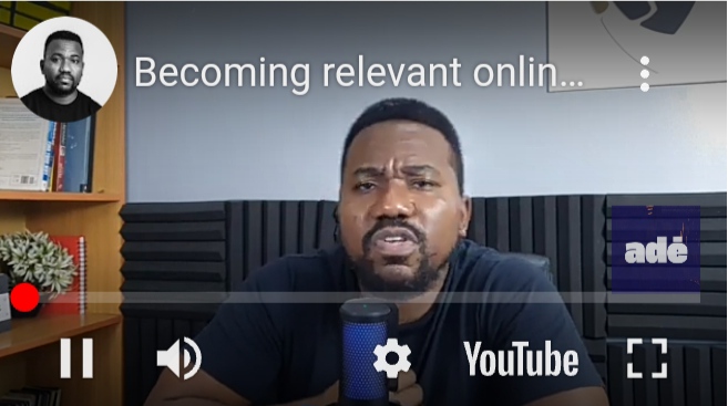 Becoming Relevant Online Pt.1 [Video]