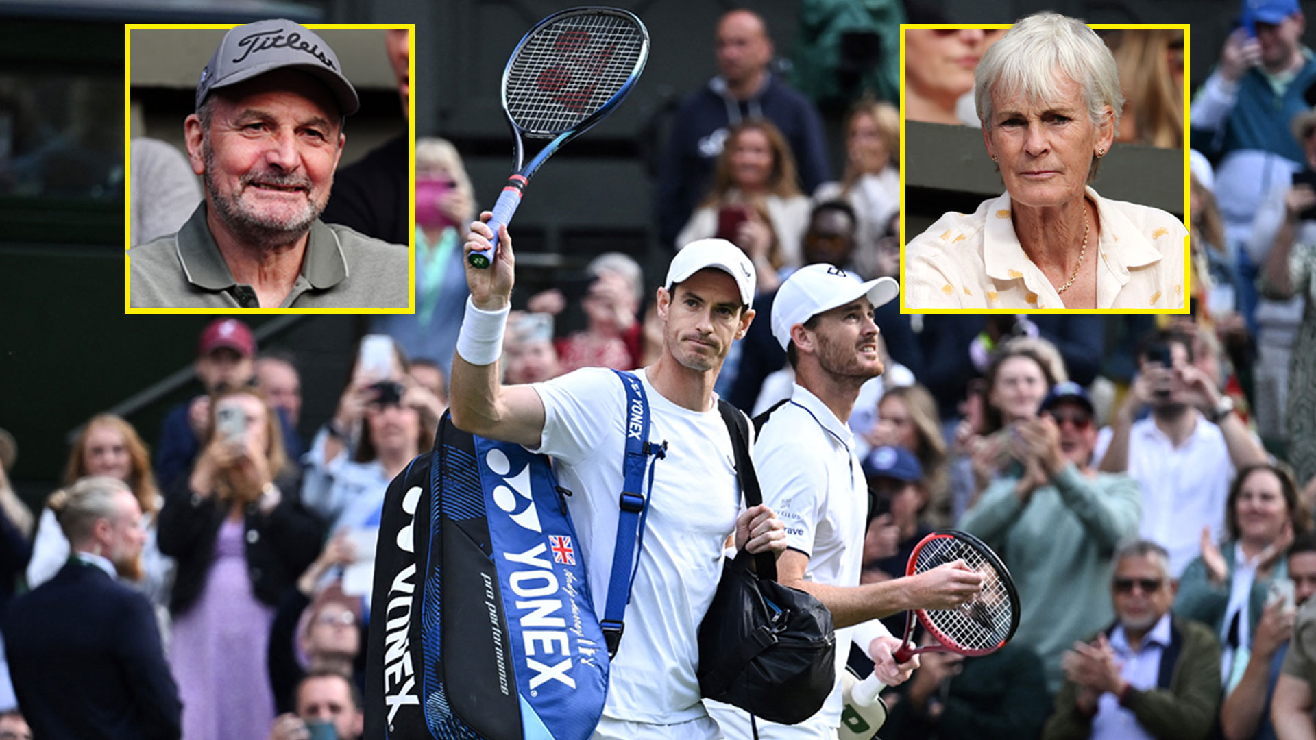 Andy Murray breaks 29-year record with two-time winner given standing ovation as he begins Wimbledon farewell