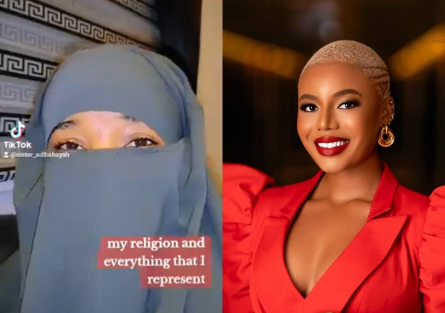 “This Is Disrespectful” – Muslim Lady Slams Nancy Isime For Using Niqab To Portray Robbery scene