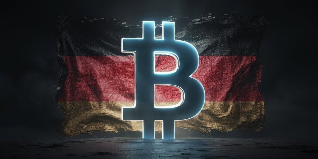 German Government Moves Another  Million Worth of Bitcoin to Exchanges