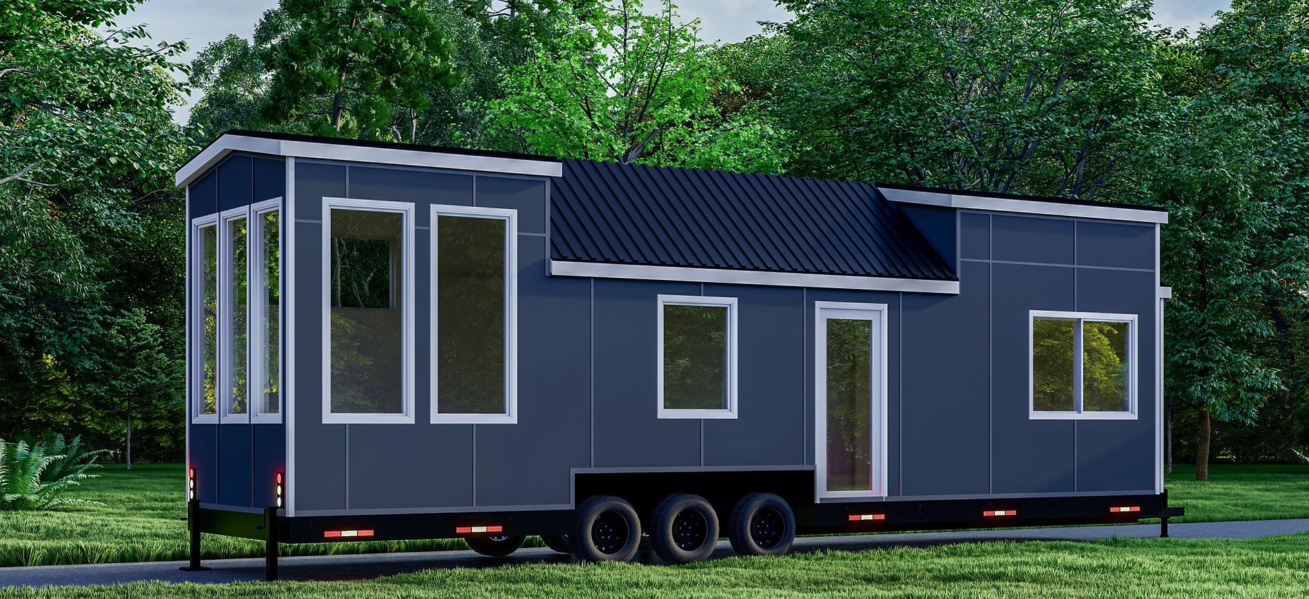 Brazeau Tiny Home Is Ideal For Minimalists Who Prefer To Keep Their Living Space Grounded