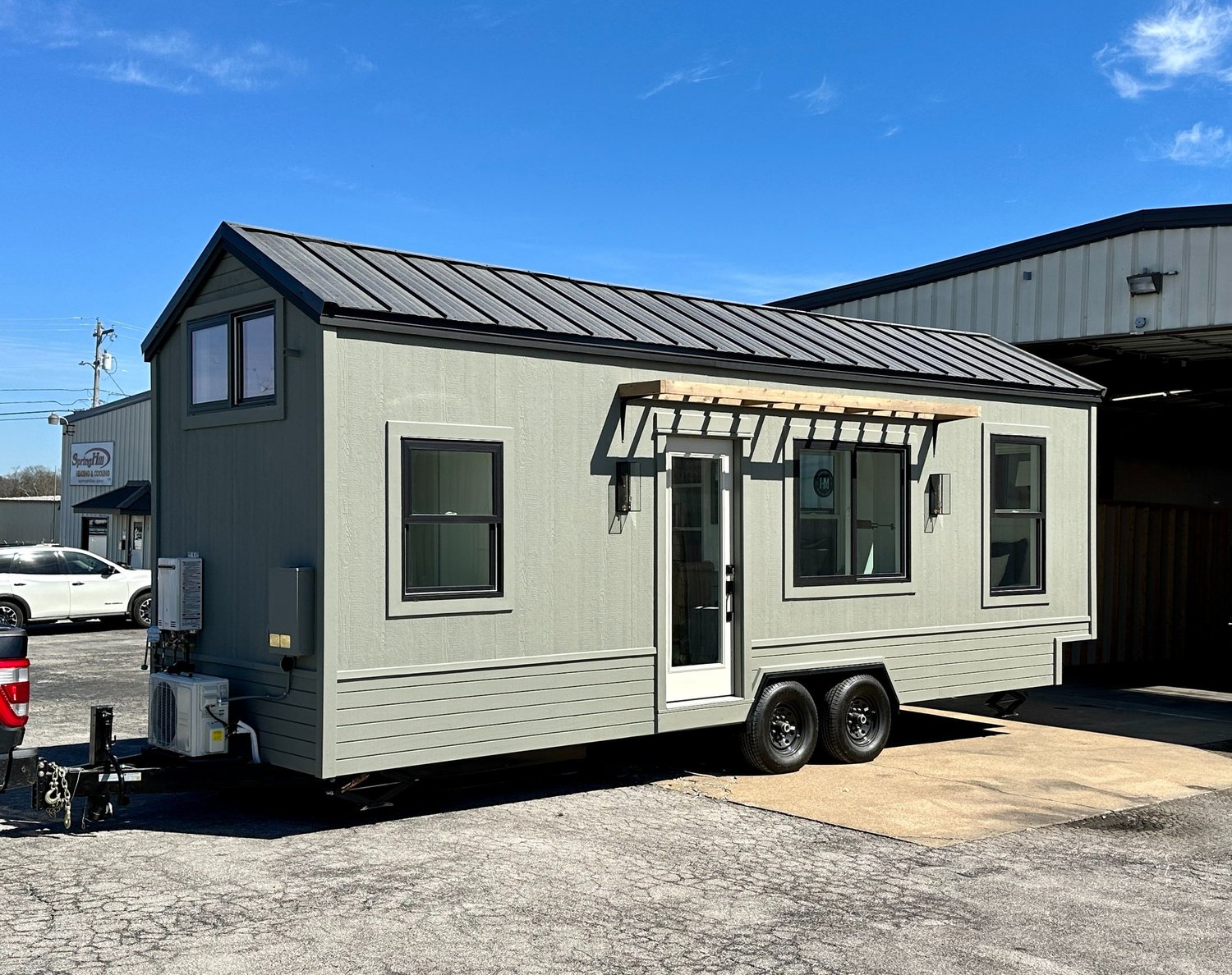 This Beautiful 28-Foot Tiny Home Is a Haven of Comfort and Elegance in a Small Footprint