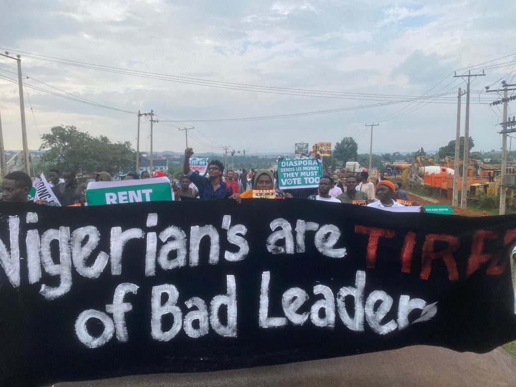 EndBadGovernance: One-milion-man Protest Begins In Abuja [VIDEO]