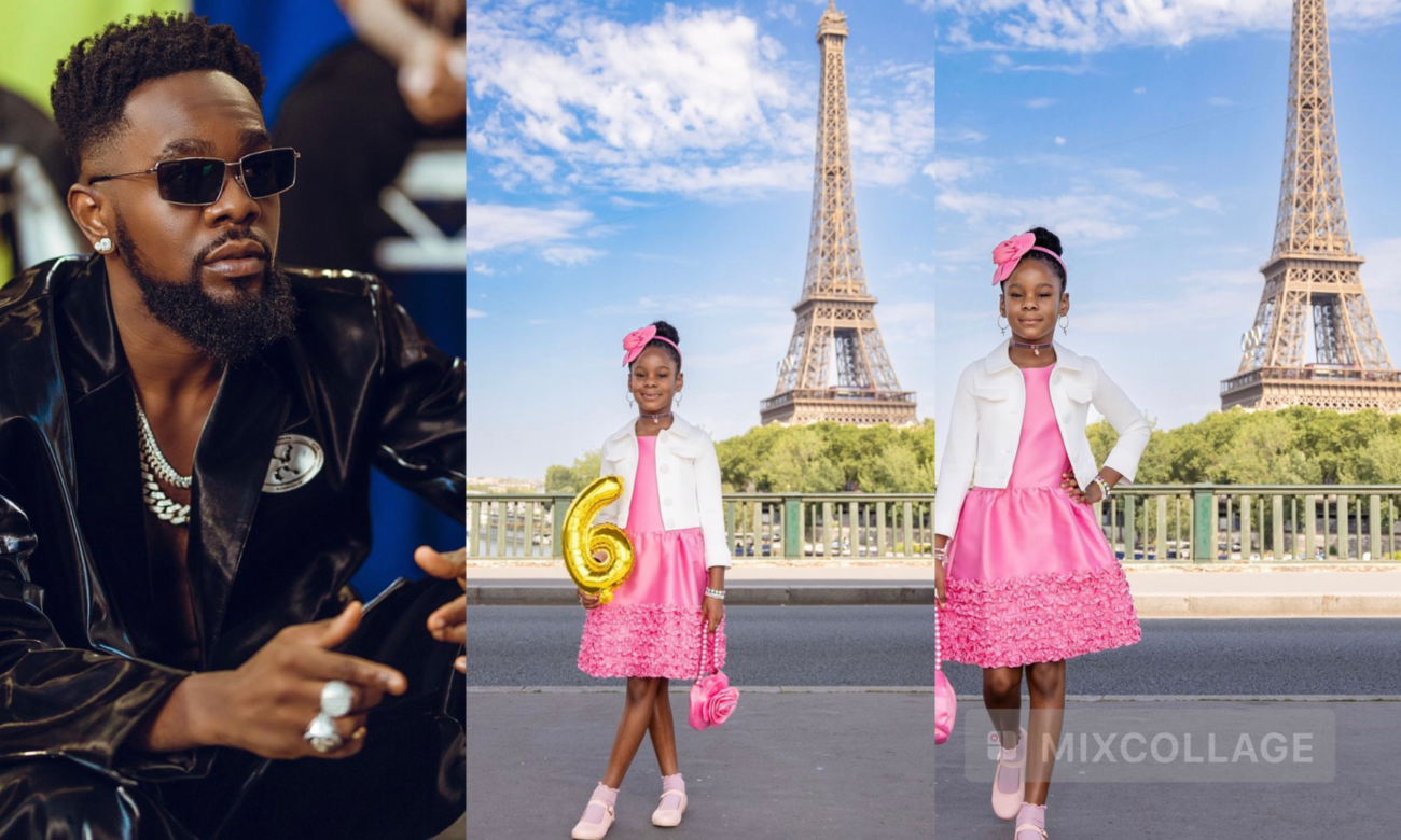 “You made me a father” – Patoranking shares as he celebrates his daughter Wilmer’s 6th birthday anniversary