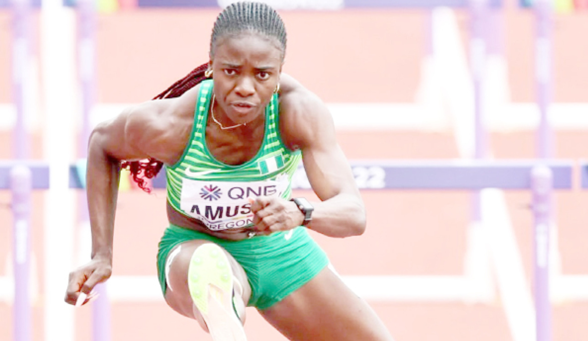 Amusan boosts Nigeria’s medal hopes with 100mH semifinals berth