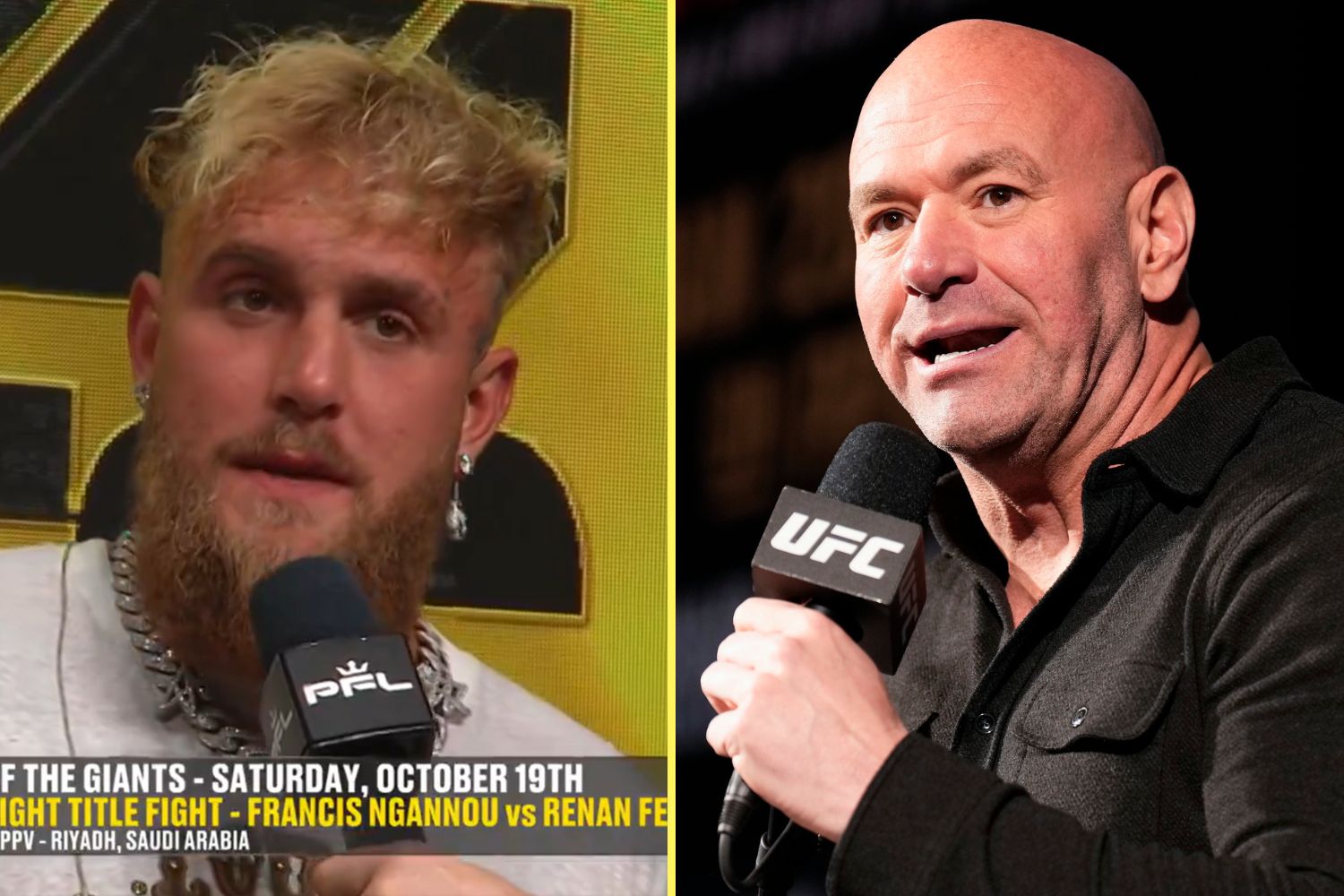 Jake Paul claims Dana White is ‘scared’ of making Jon Jones vs Francis Ngannou super fight