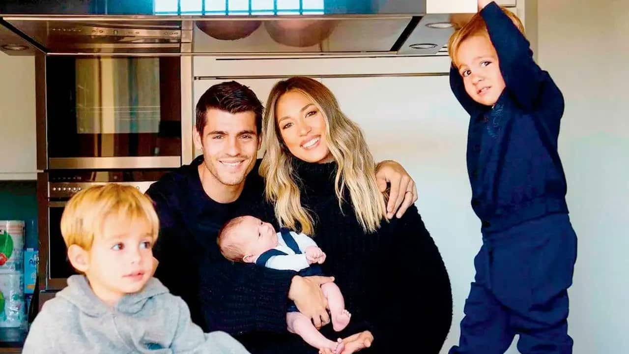 Morata splits from model wife after seven years and four children