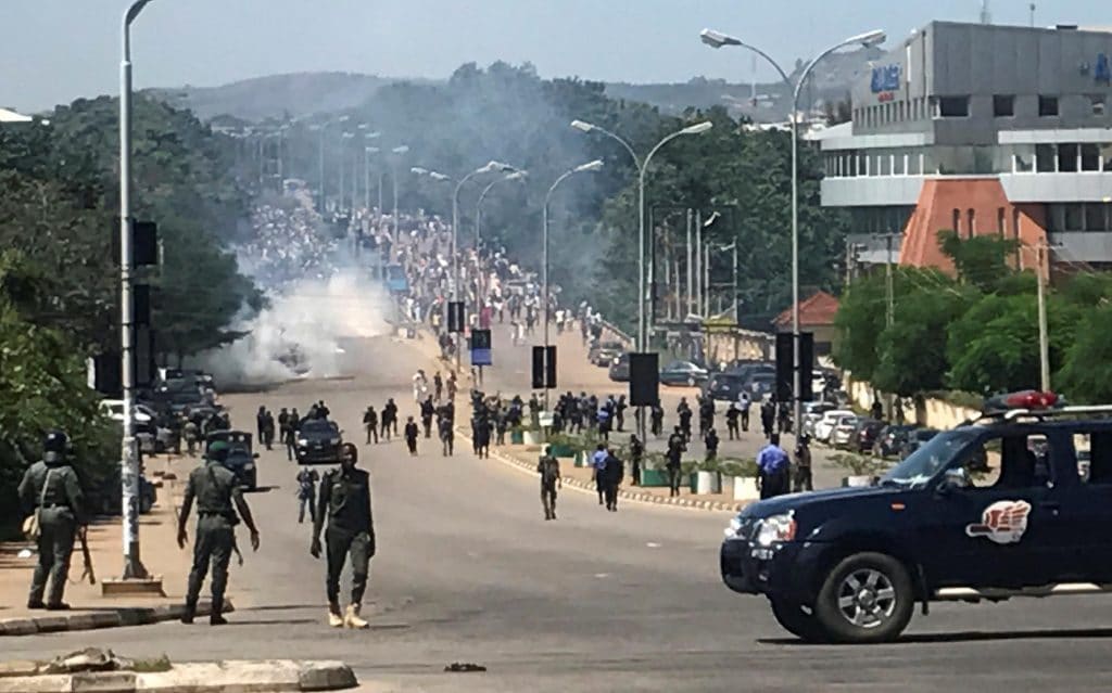 I’ll kill’ – Police Officer Threatens Protesters In Kano