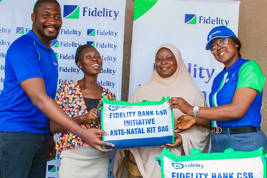 Fidelity Bank Plc Donates Maternity Kits to Pregnant Women in Yaba, Lagos