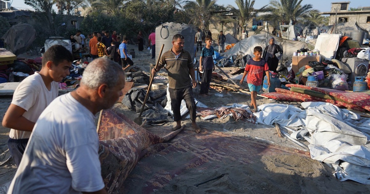 First-person Account Of Surviving Israel’s Bombing Of Al-Mawasi In Gaza