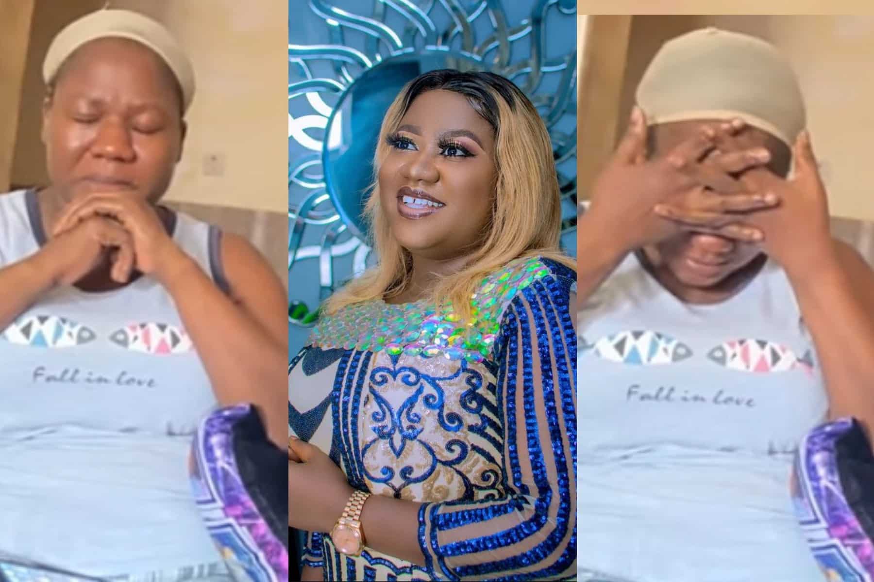 “I couldn’t talk or recognize people” – Actress Bisola Badmus breaks down in tears as she opens up on her battle with brain tumor; video arouses emotions