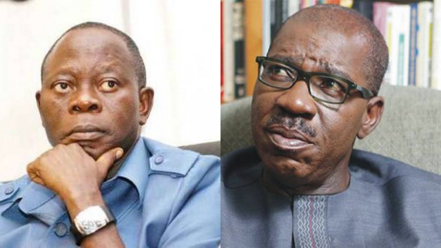 Obaseki is politically dead –Oshiomhole