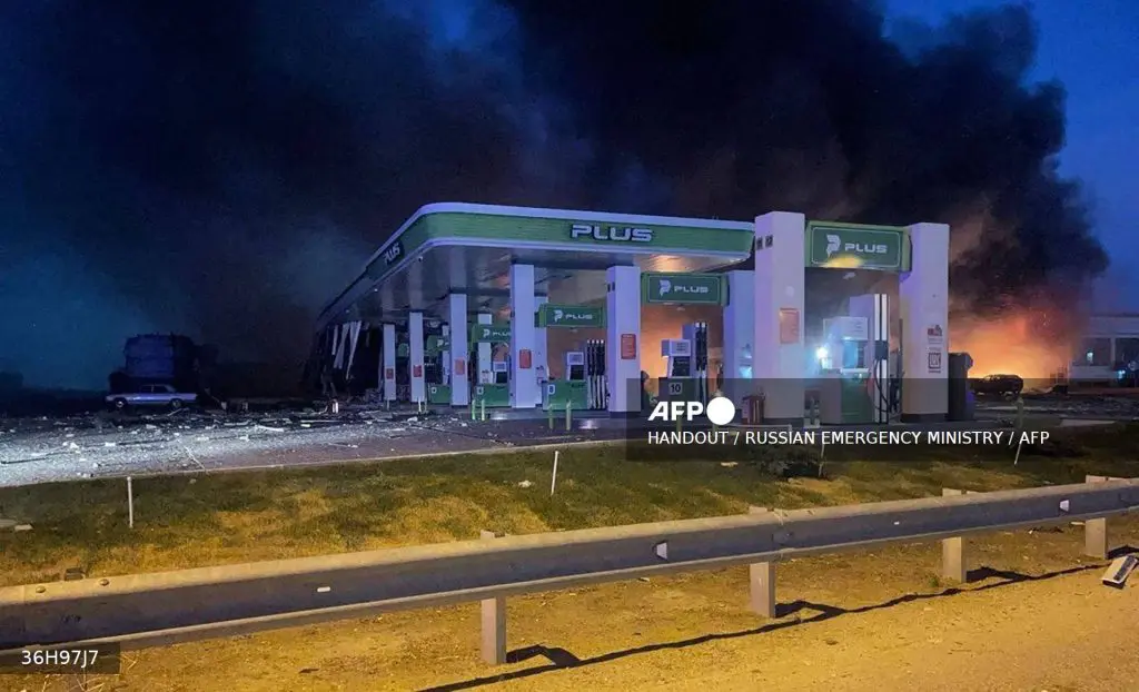 10 Dead In Russia Service Station Blast 