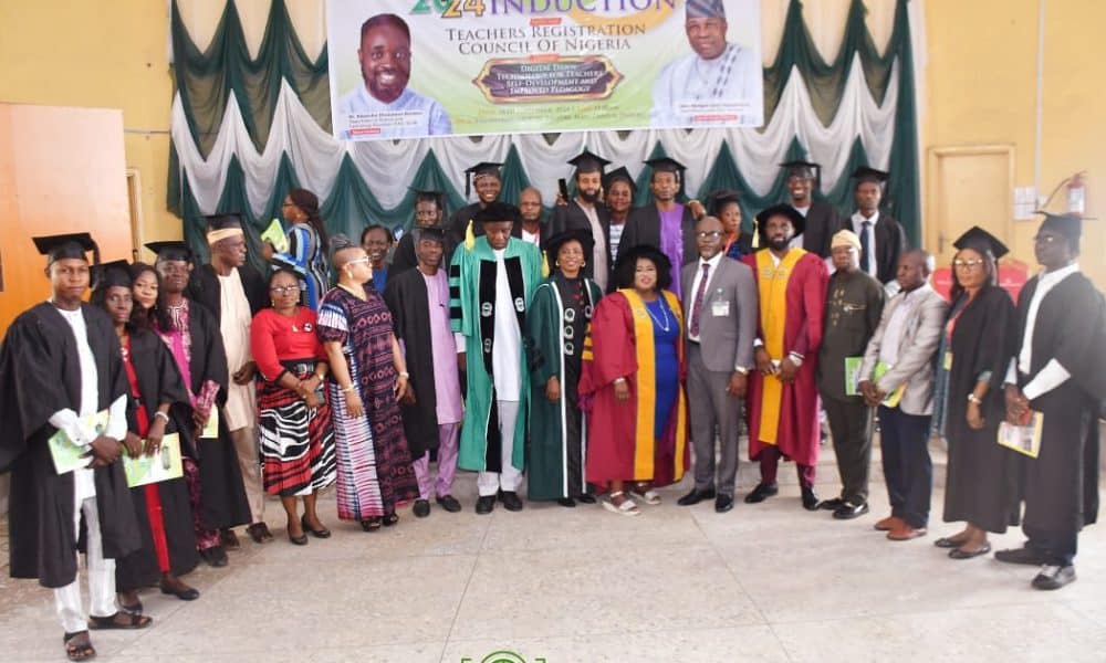 UNIOSUN leads in teacher development, inducts 199 graduate teachers