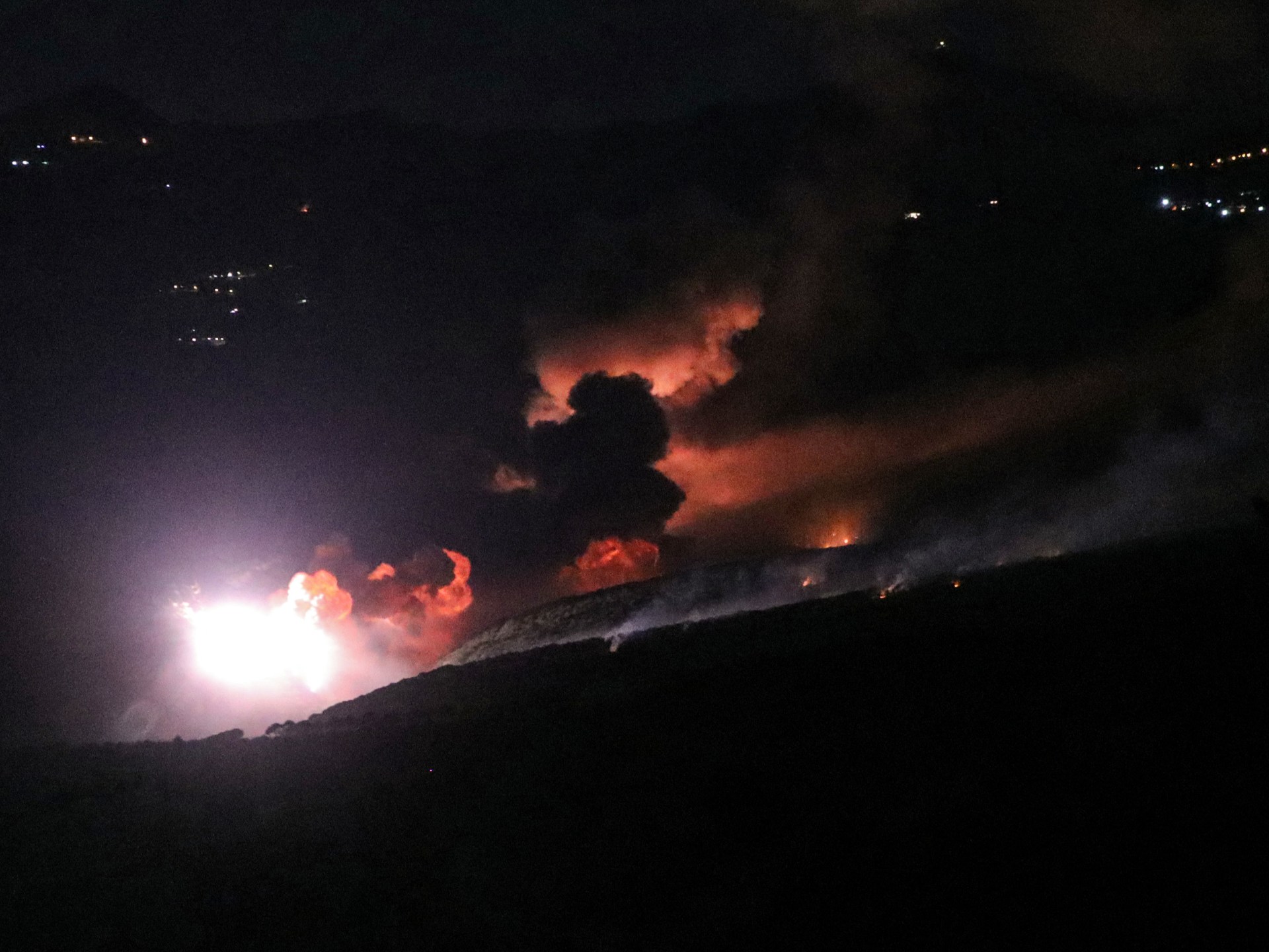 Israel Intensifies Air Raids On Southern Lebanon Amid Escalation Fears