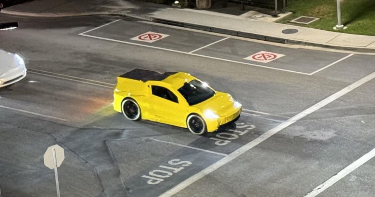 Photo of Strange Yellow Vehicle May Be Tesla’s Secret New Project