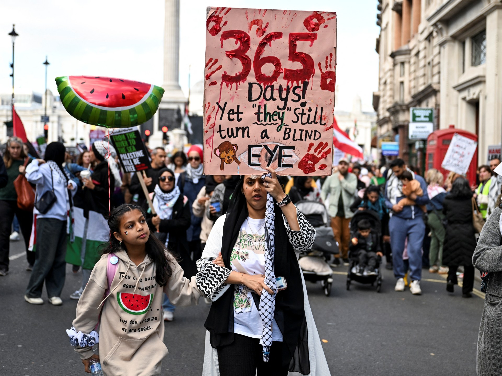 Pro-Palestine Rallies Held Globally To Mark A Year Of Israel’s War On Gaza