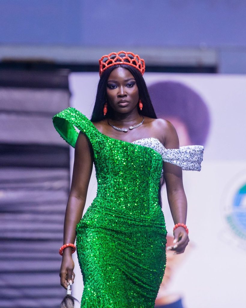 Nigerian Student Sets New World Record For Longest Catwalk 