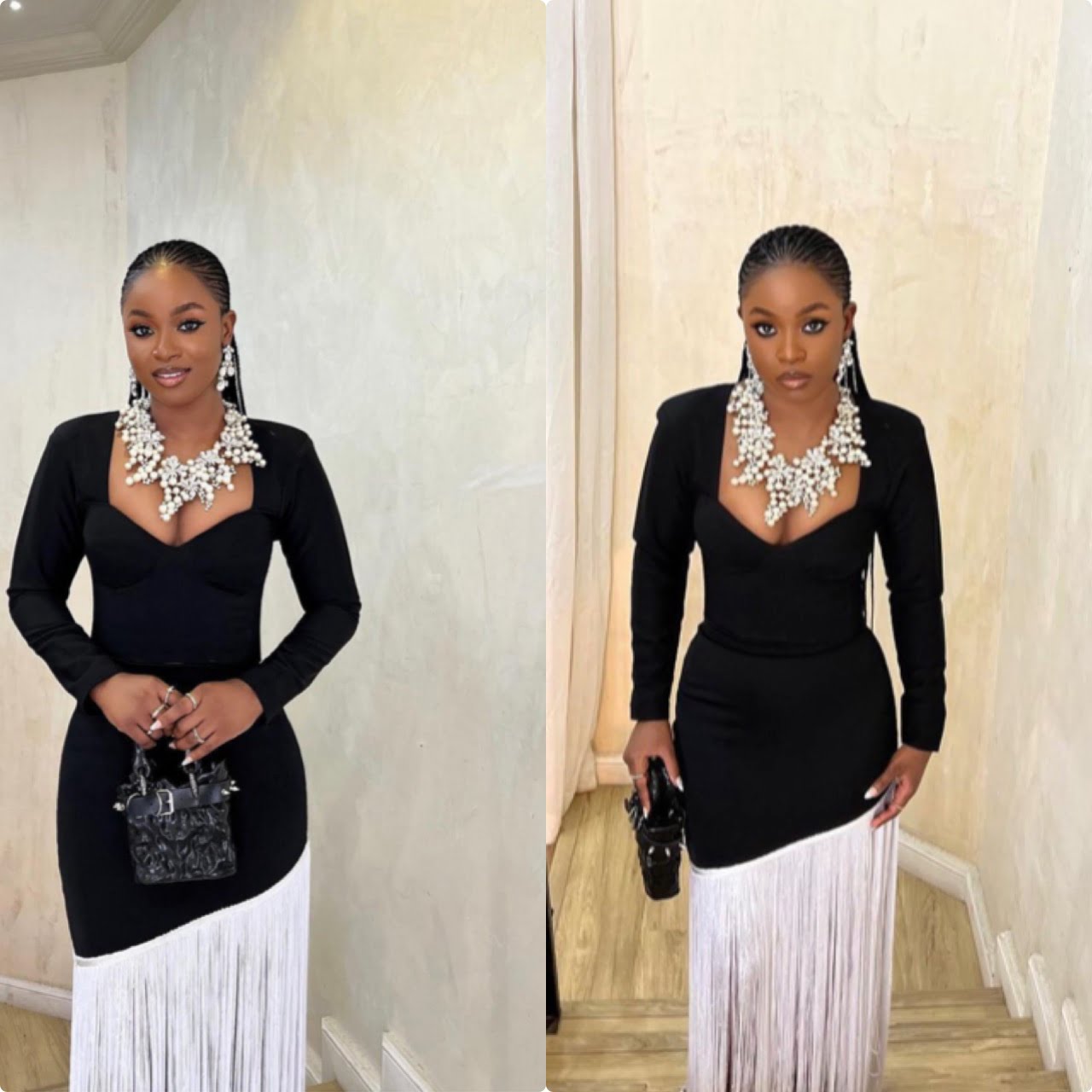 “She’s actually dull” – Netizens react as Bella Okagbue claps back at a troll