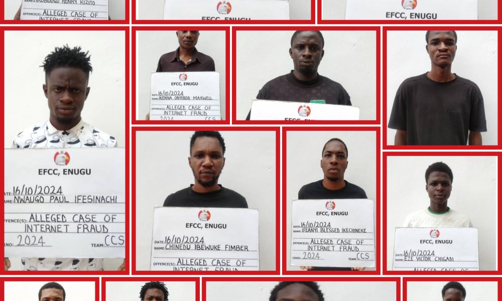 Court sentences 34 internet fraudsters to jail