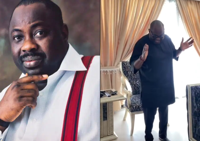 Dele Momodu Spotted Vibing to Song Sir Shina Peters Wrote For Davido’s Uncle Gov. Adeleke