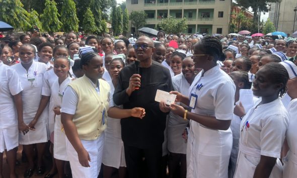 Obi Donates N10m To Anambra Hospital For Reporting Overpayment In Previous Pledge 