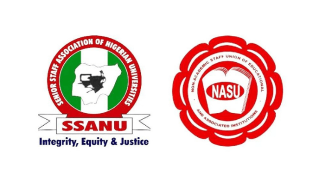 NASU, SSANU to begin nationwide strike over unpaid wages, Monday