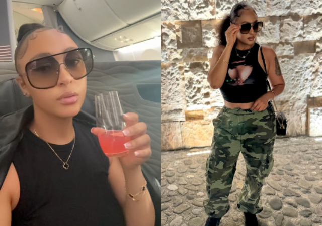 Olakunle Churchill wife, Rosy Meurer returns to Nigeria with children