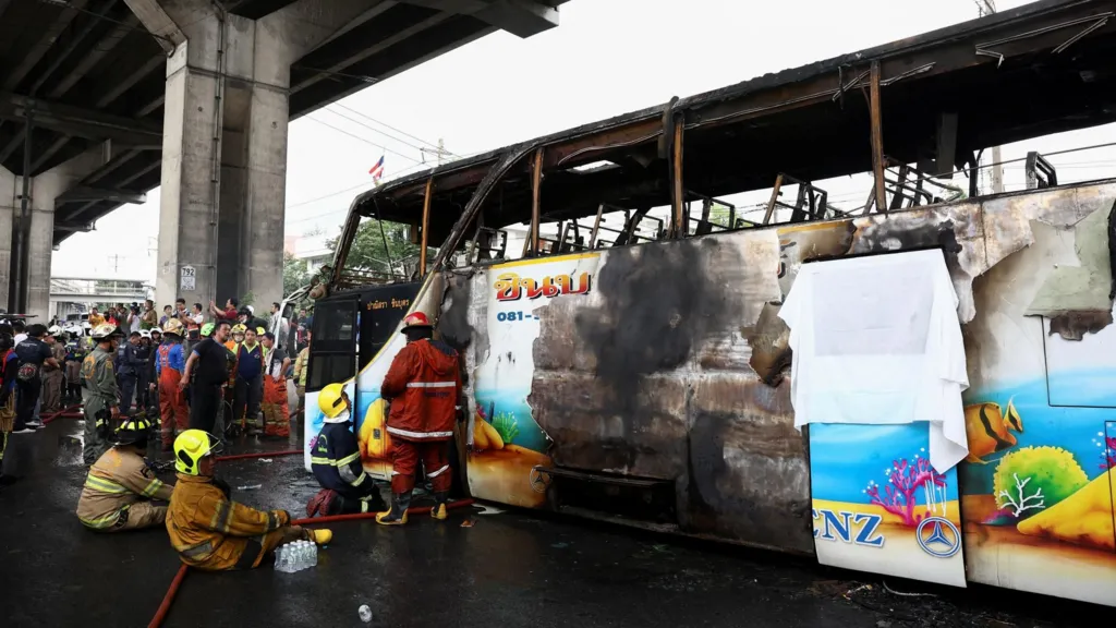 More Than 20 Children Feared Dead In Thailand Bus Crash 