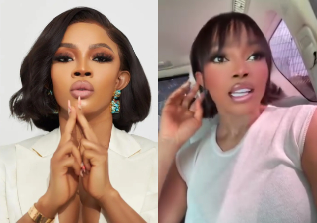 Toke Makinwa slams women who share their best friend’s secrets with their partners