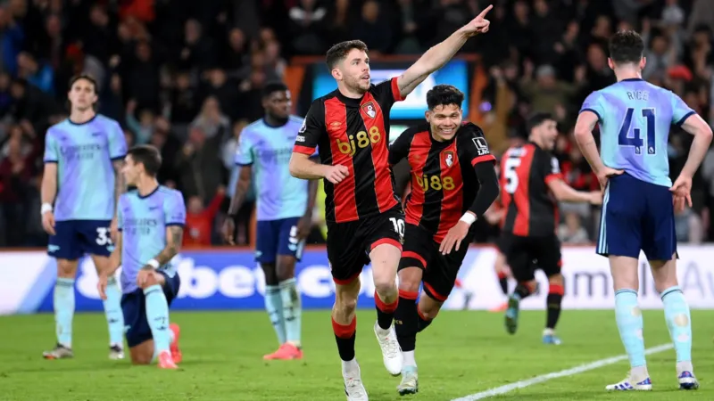 EPL: Bournemouth 2 – 0 Arsenal