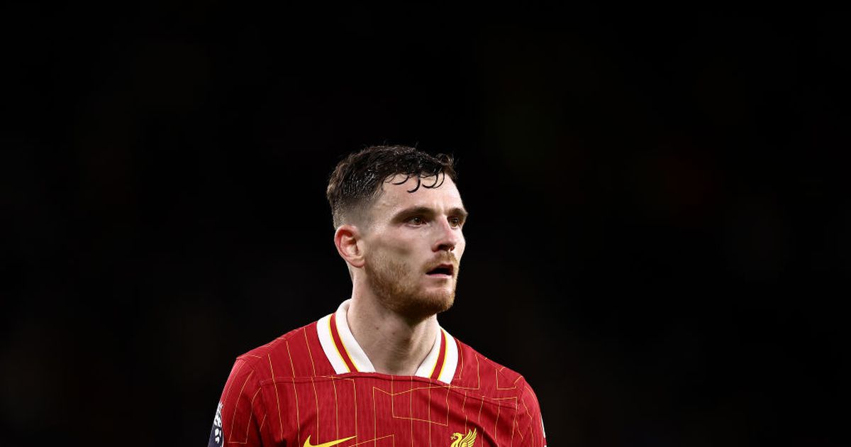 Arne Slot faces difficult Andy Robertson decision as Liverpool consider huge change