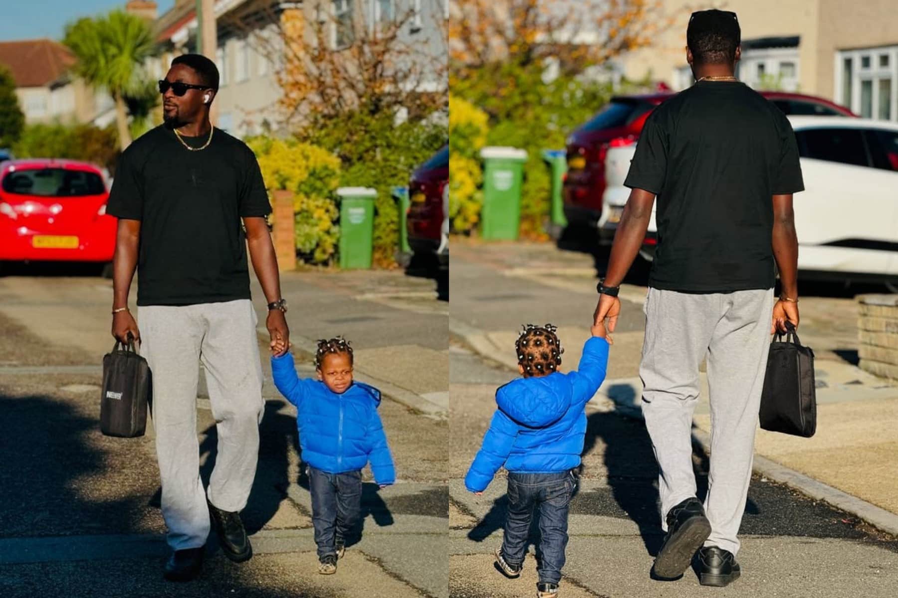 “I will hold your hands through the thick and thin” – Adeniyi Johnson writes powerful letter to his son